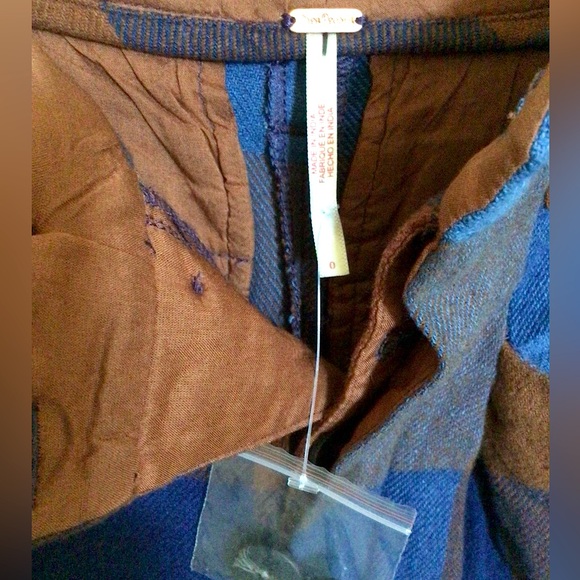 Free People Cass Slouchy Trousers in Indigo Combo - Picture 5 of 5